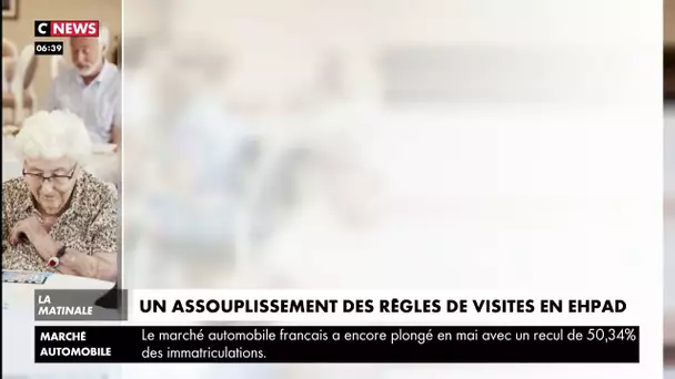 Un assouplissement des règles de visites en Ehpad