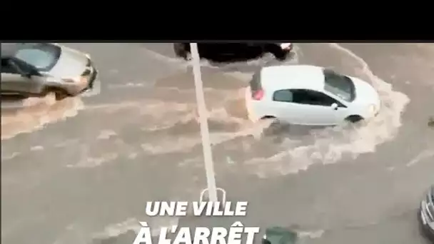 Les images des violents orages à Marseille qui ont surpris les habitants