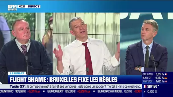 Le débat  : Bruxelles fixe les règles du Flight Shame