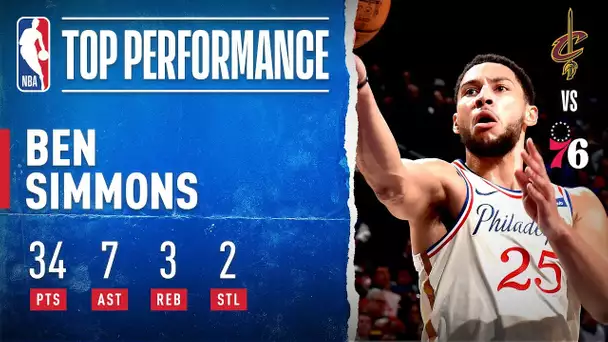 Ben Simmons Records Career-High 34 PTS!