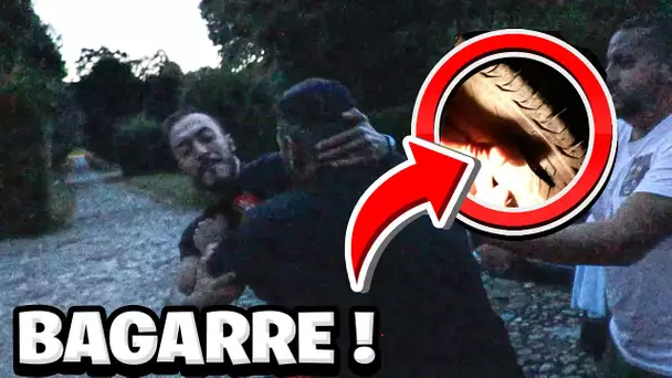 JE CREVE LES PNEU A SAPHIR... ! SA PART EN BAGARRE *NO PRANK*