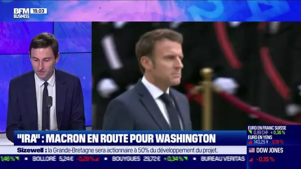 Plan anti-inflation de Joe Biden: Emmanuel Macron en route pour Washington