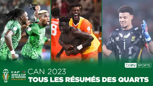 TOUS les résumés des quarts de finale de la CAN