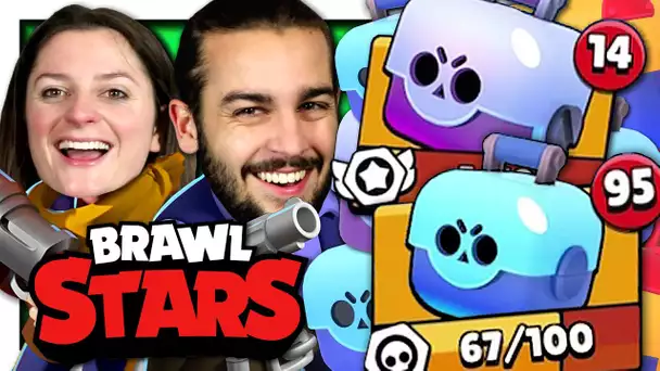 KIM OUVRE TOUTES CES BOITES ! | PACK OPENING BRAWL STARS FR