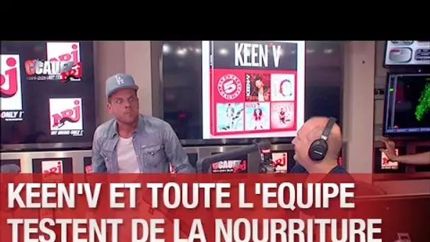 Keen&#039;V et toute l&#039;équipe testent les nourritures de l&#039;été - C’Cauet sur NRJ