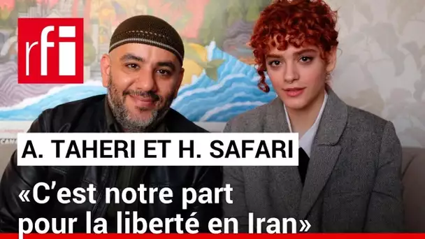 Abbas Taheri et Hamideh Safari: «C’est notre part pour la liberté en Iran» • RFI