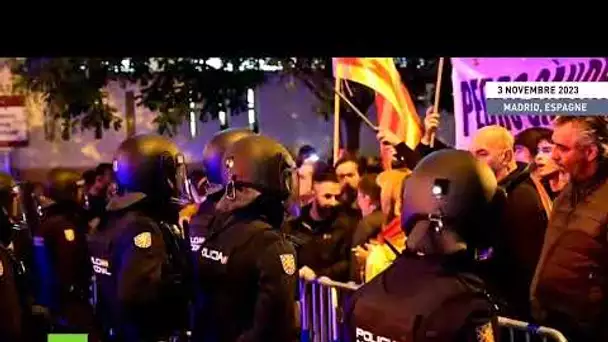 🇪🇸 Madrid : manifestation contre la proposition de loi d'amnistie