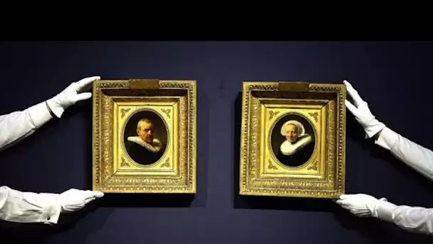 Deux portraits oubliés de Rembrandt vendus plus de 13 millions d'euros aux enchères