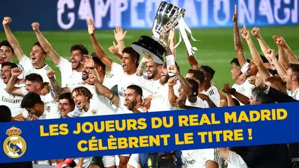 🏆🇪🇸 Liga : Les joueurs du Real Madrid célèbrent le titre !