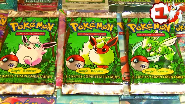 Ouverture de 3 Boosters Pokémon JUNGLE ULTRA-RARE ! NOËL POKEMON #1