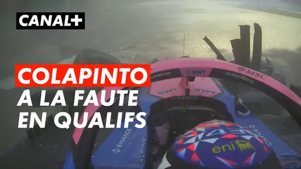 Formule 1 : Colapinto se crashe lors de ses premières qualifications chez Alpine