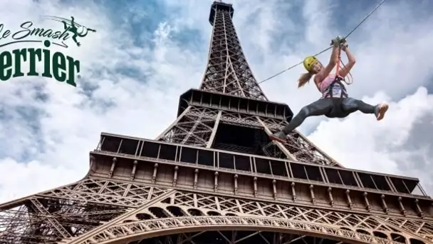 Des sensations fortes depuis la Tour Eiffel !