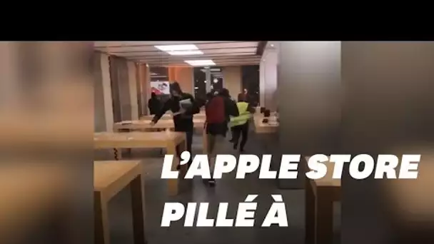 L'Apple store de Bordeaux pillé lors des débordements des gilets jaunes