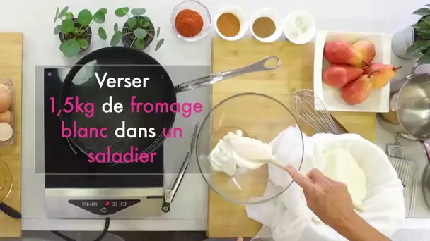 Verrines de boudin et quenelles de fromage blanc de Gilles Stutzmann