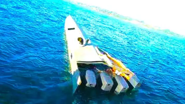 Regardez ce que ce pêcheur a decouvert en plein milieu de l'ocean...