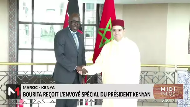 Bourita reçoit l´envoyé spécial du président kenyan, porteur d´un message à SM le Roi