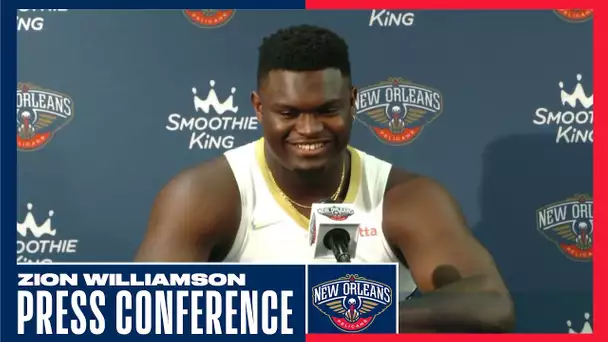 Zion Williamson Full Interview | Pelicans Media Day