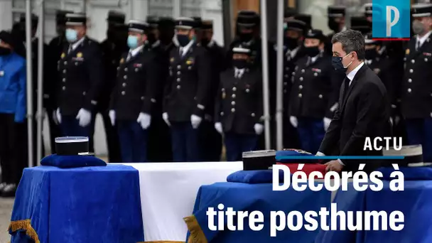 Hommage aux trois gendarmes tués : "ils ont donné leur vie pour accomplir leur mission"