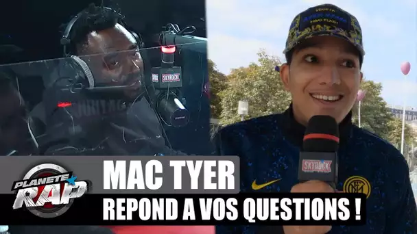 Mac Tyer CHAUD au BASKET ? Il répond à VOS questions ! #PlanèteRap