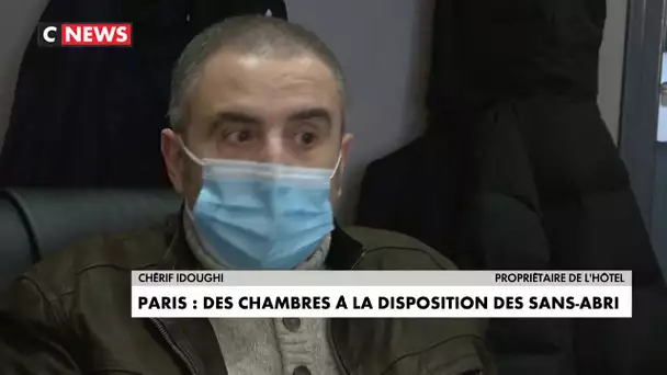 Covid : Un hôtel parisien survit grâce aux SDF