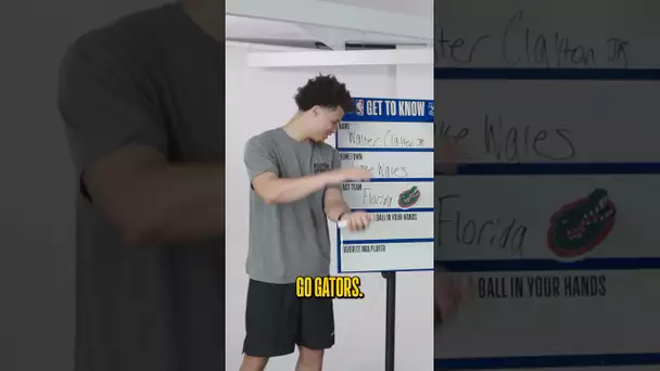Get to know more about NBA Draft prospect Walter Clayton Jr.
