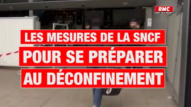 Port du masque, limite de l'affluence, filtrages: la SNCF dévoile son plan pour le déconfinement