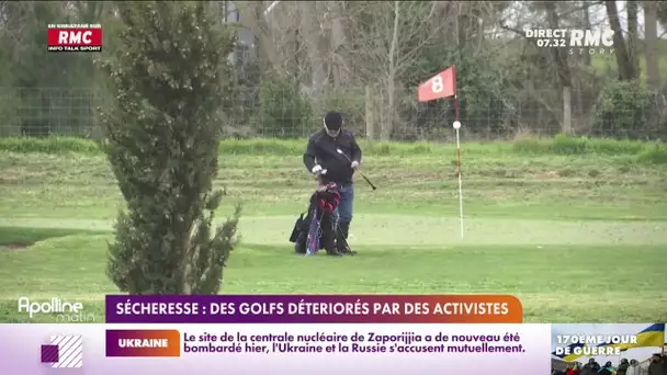 Sécheresse : deux golfs saccagés par des activistes à Toulouse