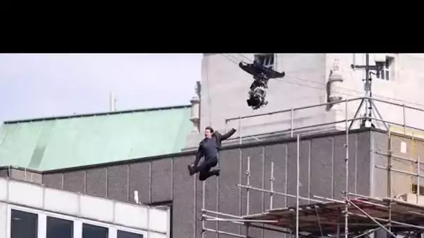 Tom Cruise chute lors d#039;une cascade sur le tournage de Mission impossible 6