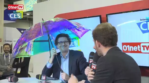 Oombrella, le parapluie connecté - CES 2016