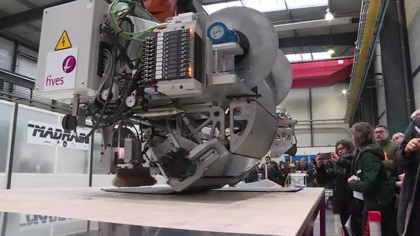 Nantes : L'Institut de Recherche Technologique Jules Verne présente ses machines du futur
