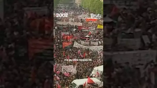 En 2002, un raz-de-marée humain contre l'extrême droite