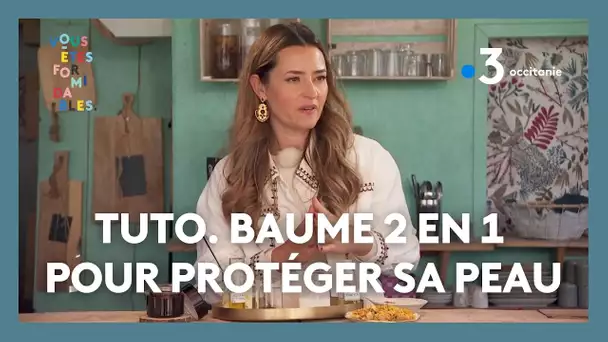 TUTO. DIY. Baume 2 en 1 pour protéger la peau après la baignade