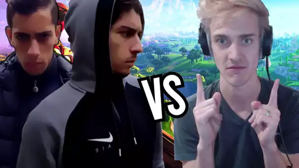 J&#039;AFFRONTE NINJA LE MEILLEUR JOUEUR DU MONDE FORTNITE BATLLE ROYALE !