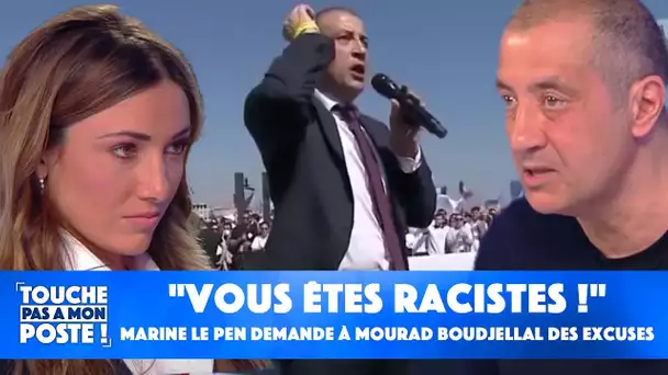 "Vous êtes racistes ! : Marine Le Pen demande à Mourad Boudjellal d'adresser ses excuses