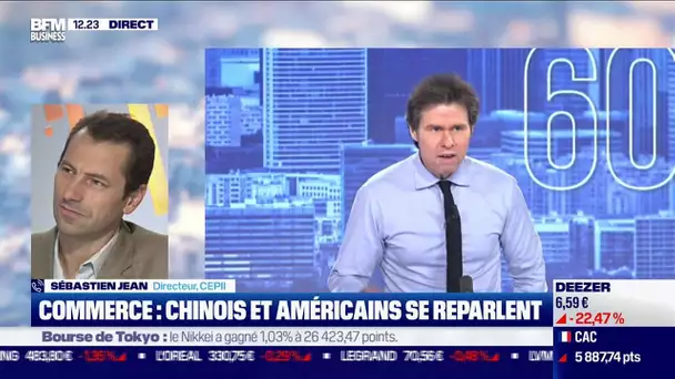 Sébastien Jean (CEPII) : Commerce, Chinois et Américains se reparlent