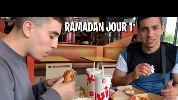 Le 1er jour de Ramadan !! VLOG 🍔😍