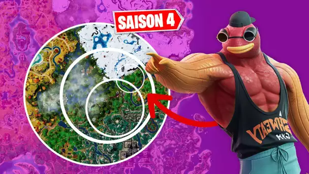 CONNAITRE LES PROCHAINS CERCLES DE LA TEMPETE EN AVANCE ! (FORTNITE CHAPITRE 4 SAISON 4 ASTUCE)