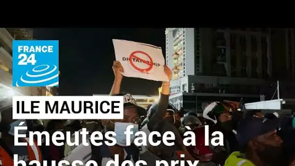 Émeutes à Maurice : la population ne supporte plus les hausses de prix • FRANCE 24