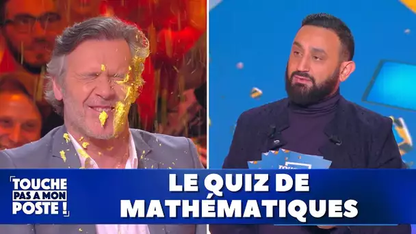 Cyril Hanouna fait un quiz de mathématiques aux chroniqueurs !