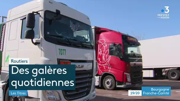 Coronavirus Covid-19 : les trajets semés d'embûches des routiers