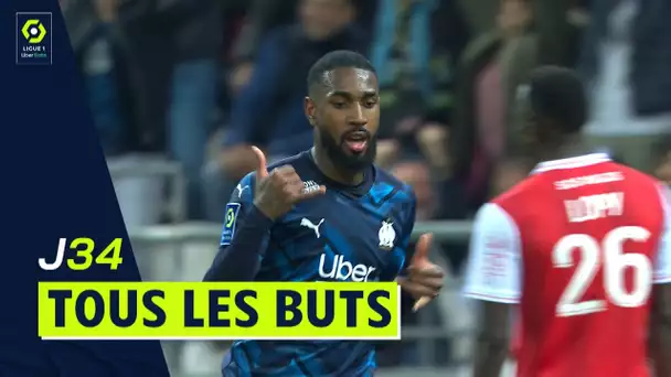 Tous les buts de la 34ème journée - Ligue 1 Uber Eats / 2021/2022