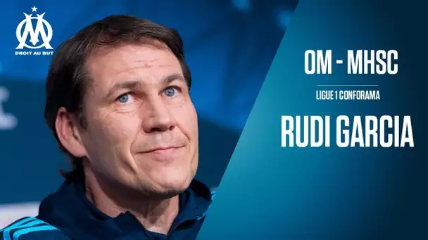 OM – Montpellier | La conférence de Rudi Garcia