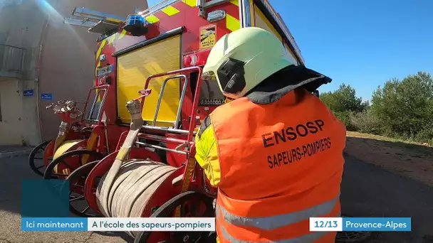 Découverte à Vitrolles de l'École nationale supérieure des officiers de sapeurs-pompiers