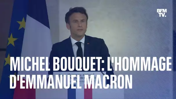 Le discours d'Emmanuel Macron en hommage à Michel Bouquet en intégralité