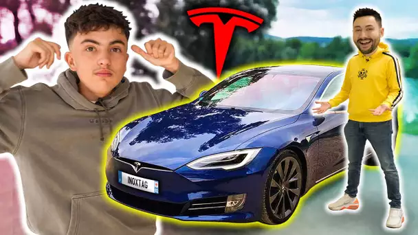 J'ai acheté une Tesla pour Inoxtag ! (il était pas prêt)