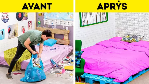 Relooking de chambre à faire soi-même et astuces simples pour l'intérieur