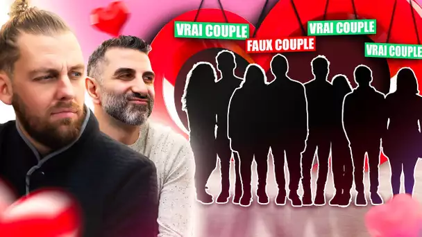 Devine le couple de menteurs (1 faux couple parmi les 4)