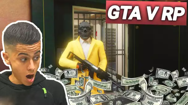 GTA 5 RP : BRAQUAGE DE BANQUE ! (J'ai peur)