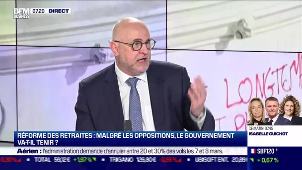 Laurent Pietraszewski (Ancien secrétaire d'Etat) : Retraites, vers une France à l'arrêt mardi ?
