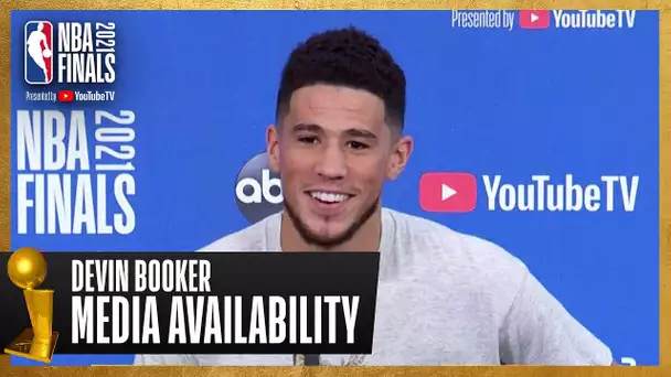 Devin Booker #NBAFinals Media Availability | July 7th, 2021